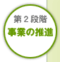 第2段階「事業の推進」
